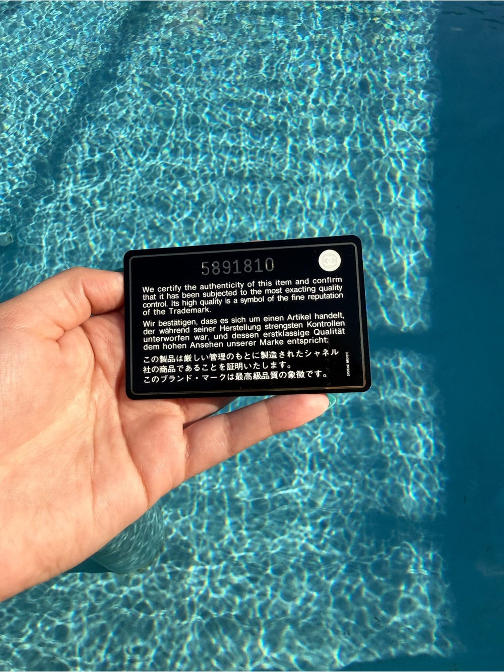 Vintage Chanel Black Caviar Leather Bifold Wallet 🖤 - Picture 10 of 13